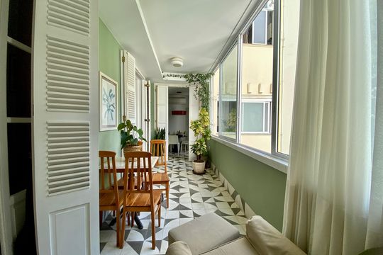 Varanda de apartamento à venda com 3 quartos, 227m² em Copacabana, Rio de Janeiro