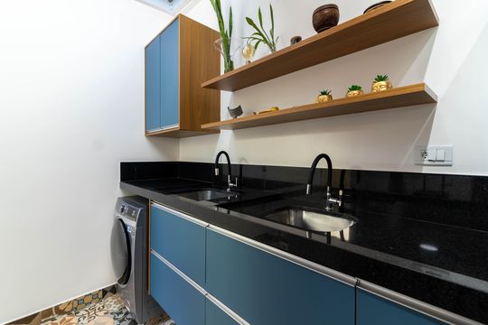 Área de Serviço de casa à venda com 3 quartos, 103m² em Jardim São Paulo, São Paulo