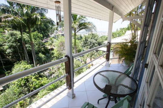 varanda da Suíte 2 de casa à venda com 5 quartos, 273m² em Freguesia (jacarepaguá), Rio de Janeiro
