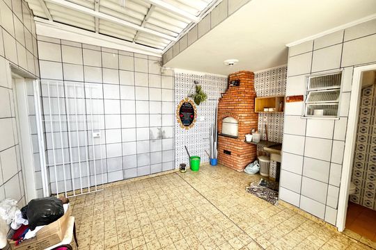 Área comum - Churrasqueira de casa à venda com 3 quartos, 150m² em Jardim Sonia, São Paulo