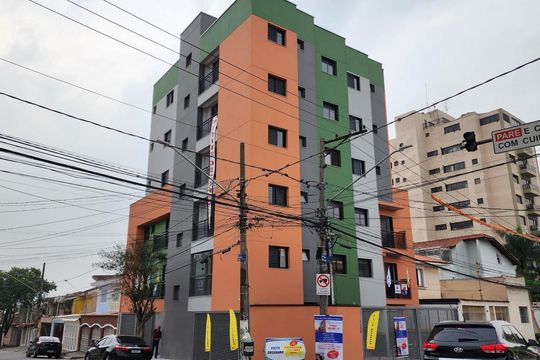 Fachada de kitnet/studio para alugar com 1 quarto, 27m² em Vila Moinho Velho, São Paulo