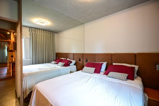 Suíte Suíte de apartamento à venda com 1 quarto, 65m² em Jardim Ampliacao, São Paulo