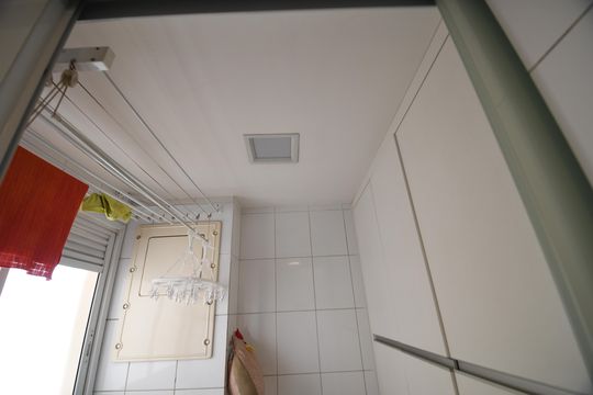 Área de Serviço de apartamento à venda com 3 quartos, 81m² em Vila Brandina, Campinas