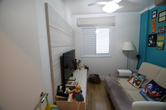 Quarto 1 de apartamento à venda com 3 quartos, 81m² em Vila Brandina, Campinas