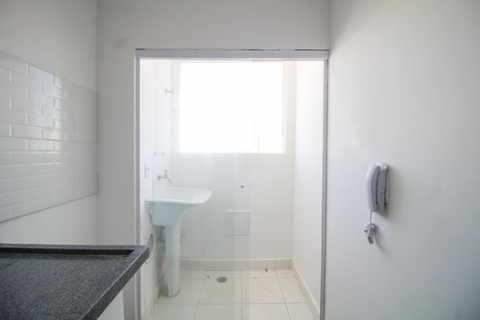 Cozinha de apartamento à venda com 2 quartos, 45m² em Brás, São Paulo
