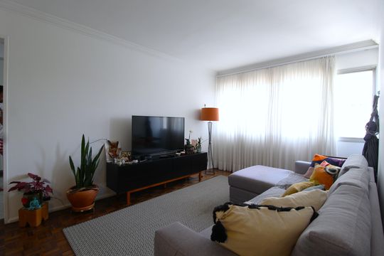 Sala de apartamento à venda com 2 quartos, 90m² em Itaim Bibi, São Paulo