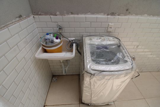 Área de Serviço de apartamento à venda com 2 quartos, 56m² em Vila Pauliceia, São Paulo