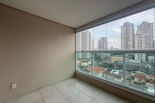 Varanda de apartamento à venda com 2 quartos, 55m² em Vila Gumercindo, São Paulo