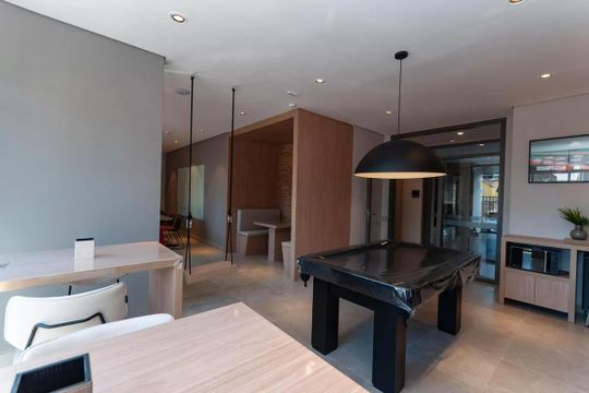 Área comum de kitnet/studio à venda com 1 quarto, 32m² em Pompeia, São Paulo