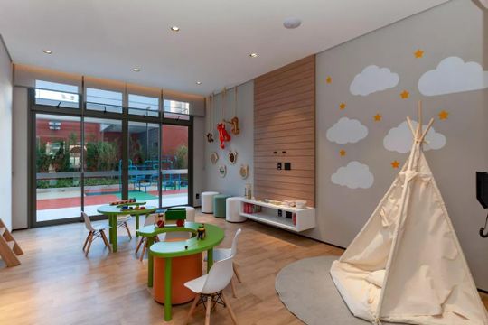 Brinquedoteca de apartamento à venda com 1 quarto, 32m² em Pompeia, São Paulo