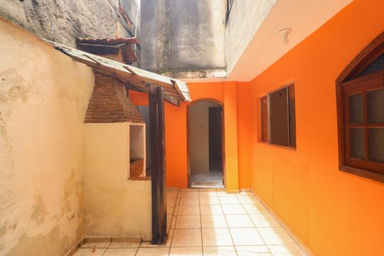 Churrasqueira / Quintal de casa para alugar com 2 quartos, 90m² em Jardim Ataliba Leonel, São Paulo