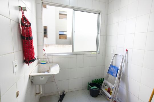 Área de Serviço de apartamento para alugar com 2 quartos, 62m² em Santa Mônica, Uberlândia
