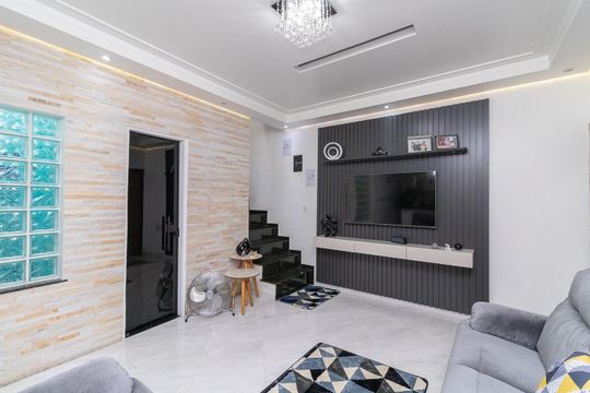 Sala de casa para alugar com 3 quartos, 100m² em Jardim Popular, São Paulo