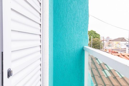 Varanda da Suíte de casa para alugar com 3 quartos, 100m² em Jardim Popular, São Paulo
