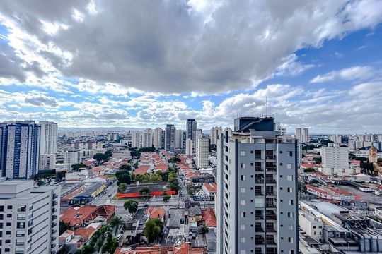 Vista da Varanda de apartamento à venda com 2 quartos, 48m² em Tatuapé, São Paulo