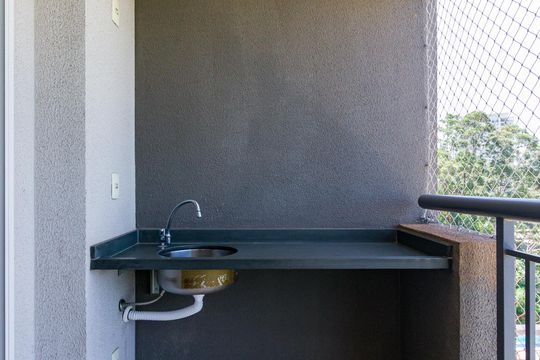 Varanda de apartamento à venda com 2 quartos, 50m² em Vila Andrade, São Paulo