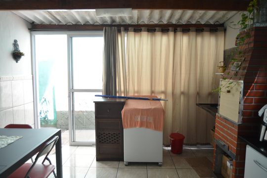 Espaço Gourmet de casa à venda com 3 quartos, 290m² em Jardim Moncoes, Santo André