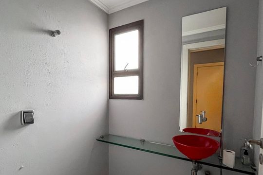 Lavabo de apartamento à venda com 3 quartos, 136m² em Paraíso, São Paulo