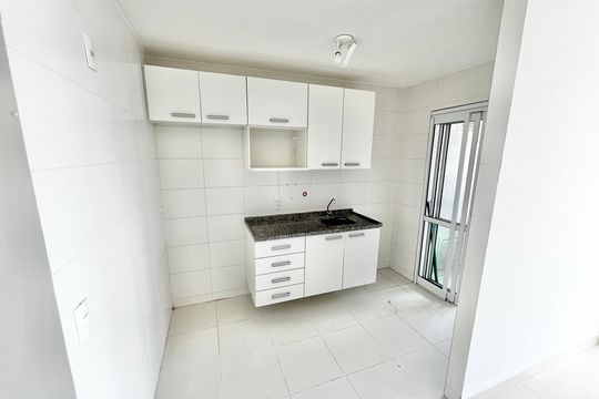Cozinha de apartamento para alugar com 1 quarto, 46m² em Lauzane Paulista, São Paulo