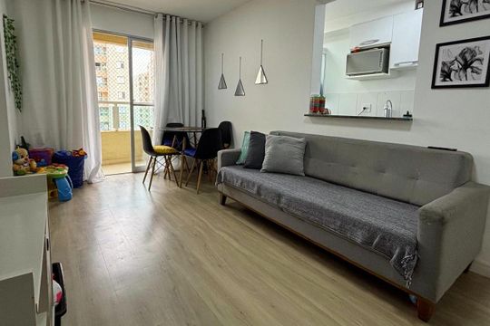 Sala de apartamento à venda com 2 quartos, 56m² em Taboão, São Bernardo do Campo