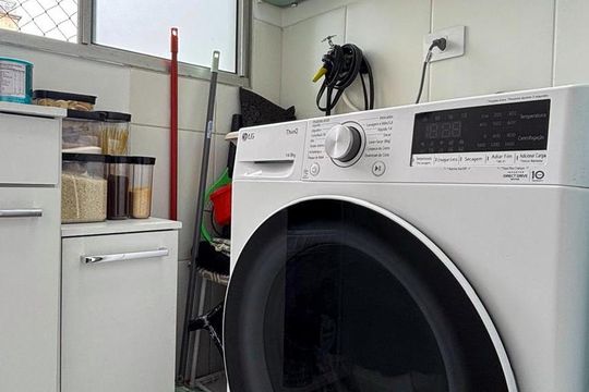 Área de Serviço de apartamento à venda com 2 quartos, 56m² em Taboão, São Bernardo do Campo