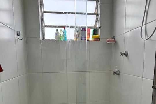 Banheiro da Suíte  de apartamento à venda com 2 quartos, 56m² em Taboão, São Bernardo do Campo