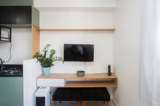 Apartamento para alugar com 1 quarto, 32m² em Jardim Caravelas, São Paulo
