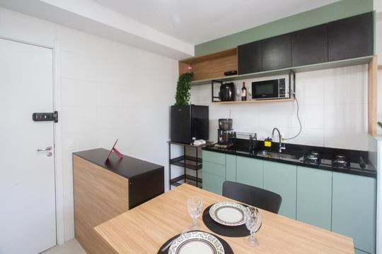Apartamento para alugar com 1 quarto, 32m² em Jardim Caravelas, São Paulo