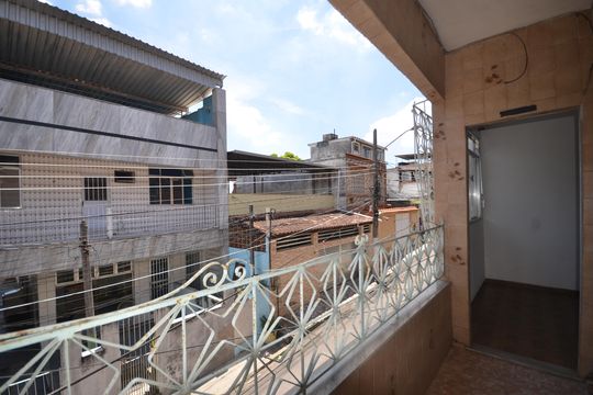 Varanda da Sala de apartamento para alugar com 1 quarto, 100m² em Vila Valqueire, Rio de Janeiro