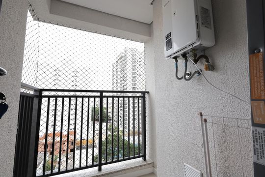 Área de Serviço de apartamento à venda com 3 quartos, 93m² em Campestre, Santo André