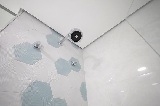 Banheiro de apartamento à venda com 3 quartos, 93m² em Campestre, Santo André