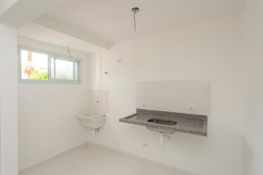 Cozinha de apartamento à venda com 2 quartos, 47m² em Jardim Santa Cruz (campo Grande), São Paulo