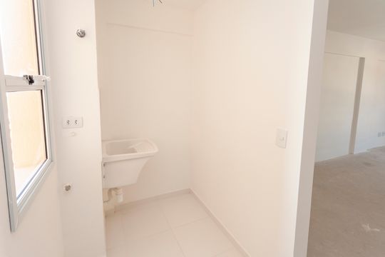 Área de Serviço de kitnet/studio à venda com 1 quarto, 37m² em Jardim Santa Cruz (campo Grande), São Paulo