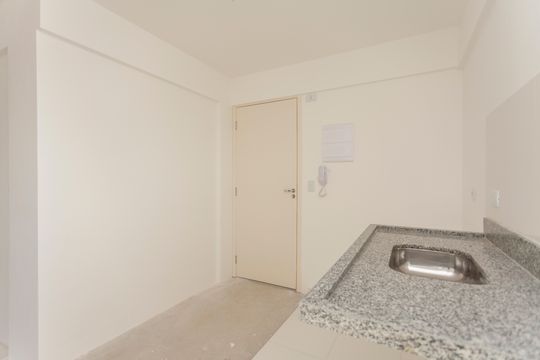Cozinha de kitnet/studio à venda com 1 quarto, 37m² em Jardim Santa Cruz (campo Grande), São Paulo