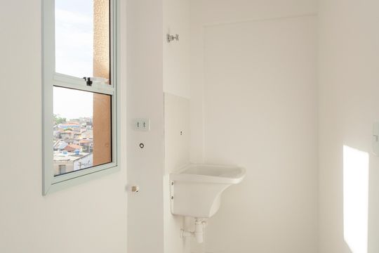 Área de Serviço de kitnet/studio à venda com 1 quarto, 37m² em Jardim Santa Cruz (campo Grande), São Paulo
