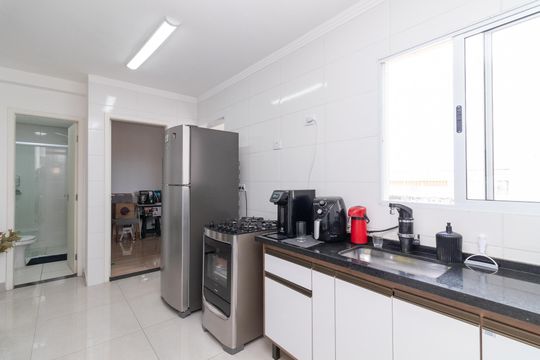 Cozinha de apartamento à venda com 3 quartos, 54m² em Cidade Patriarca, São Paulo