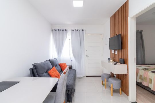 Sala de apartamento à venda com 3 quartos, 54m² em Cidade Patriarca, São Paulo