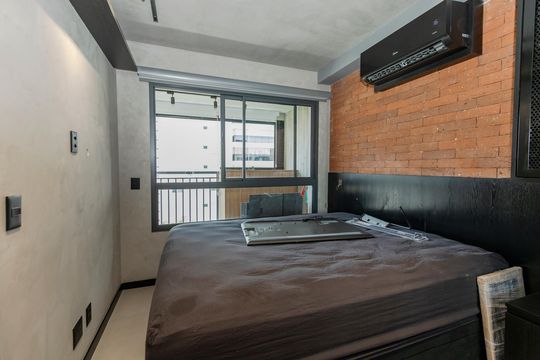 Suíte de apartamento à venda com 1 quarto, 35m² em Cidade Monções, São Paulo