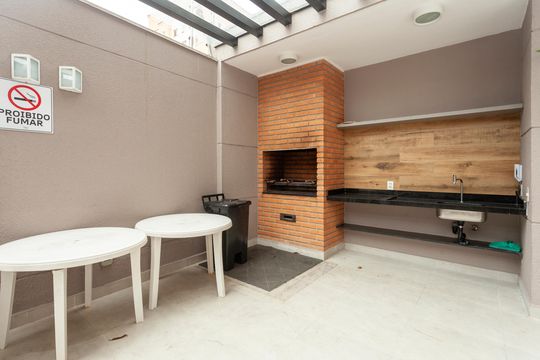 Área comum - Churrasqueira de apartamento à venda com 2 quartos, 55m² em Socorro, São Paulo