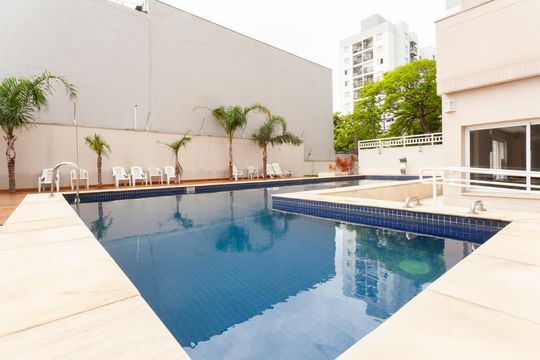 Área comum - Piscina de apartamento à venda com 2 quartos, 55m² em Socorro, São Paulo