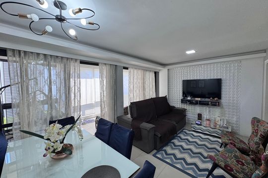 Sala de apartamento para alugar com 4 quartos, 230m² em Recreio dos Bandeirantes, Rio de Janeiro