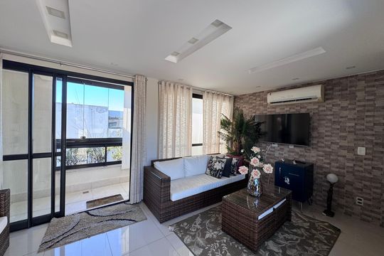 Sala (Segundo Andar) de apartamento para alugar com 4 quartos, 230m² em Recreio dos Bandeirantes, Rio de Janeiro
