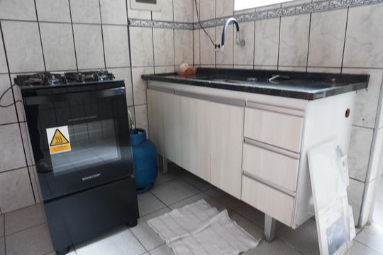 Cozinha de apartamento à venda com 2 quartos, 100m² em Vila Buarque, São Paulo