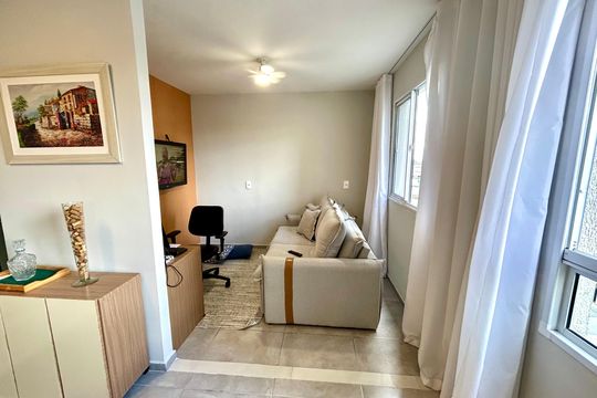 Sala de apartamento para alugar com 1 quarto, 37m² em Vila Flora, Guarulhos