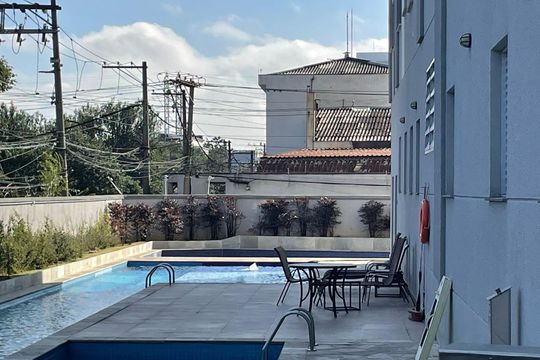 Área comum - Piscina de apartamento para alugar com 1 quarto, 37m² em Vila Flora, Guarulhos