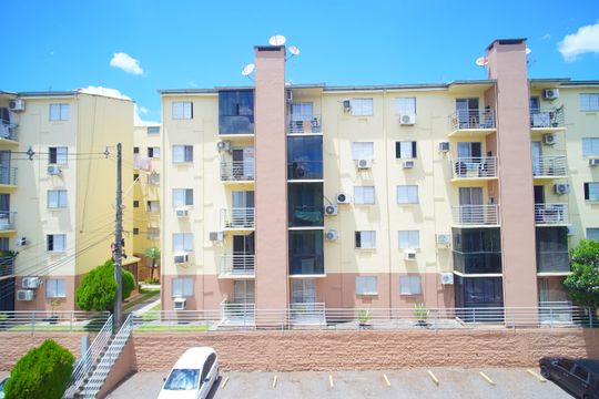 Vista da Sala de apartamento à venda com 2 quartos, 45m² em São José, São Leopoldo