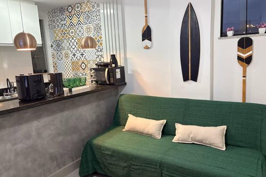 Apartamento para alugar com 1 quarto, 45m² em Recreio dos Bandeirantes, Rio de Janeiro
