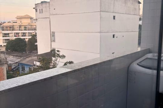 Área de serviço de apartamento para alugar com 1 quarto, 45m² em Recreio dos Bandeirantes, Rio de Janeiro