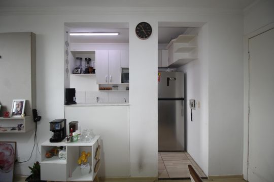 Cozinha de apartamento à venda com 2 quartos, 48m² em Passo das Pedras, Porto Alegre