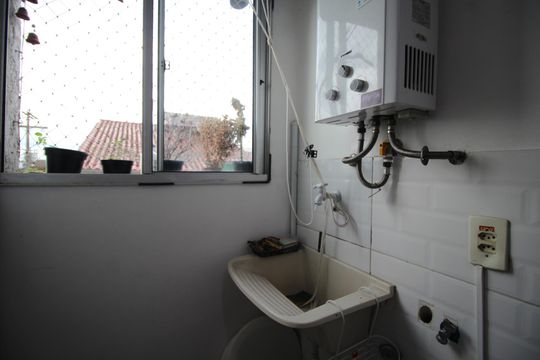 Área de Serviço de apartamento à venda com 2 quartos, 48m² em Passo das Pedras, Porto Alegre